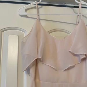 BirdyGrey Jane Convertible Dress Chiffon Champagne